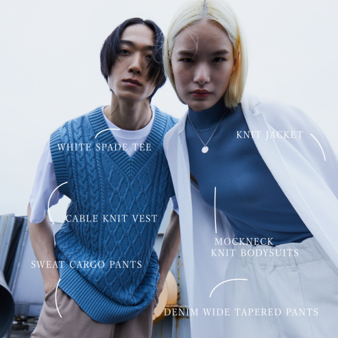 新品牌 WHITE SPADE 服飾品牌官網，推出可以永續穿搭單品